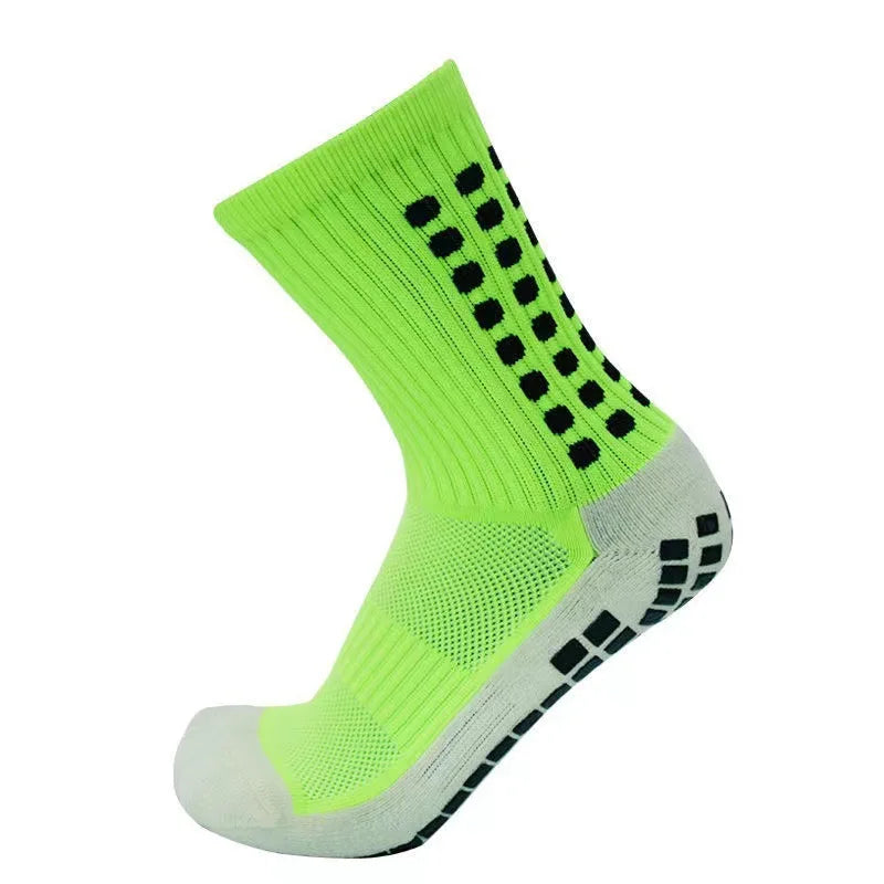 New Anti-slip Soccer Socks Men Women Outdoor Sport Grip Football Socks EU 38-43 US6-9.5