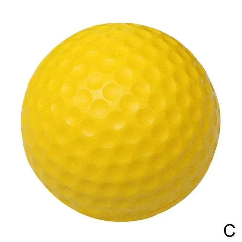 1 Pcs Golf Practice Ball Pu Soft Balls Indoor Practice Ball Sport Exercise Golf Sponge Room Foam Balls Outdoor Golf Ball