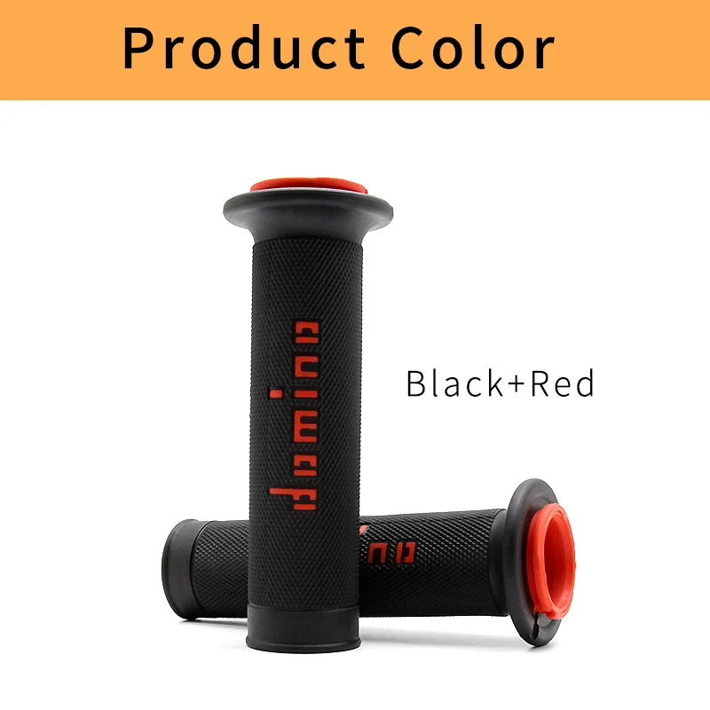 7/8" 22mm Handle Grips Motorcycle Grips Domino Dirt Pit Bike Motocross Handlebar Rubber Gel Hand Grip Brake Hands