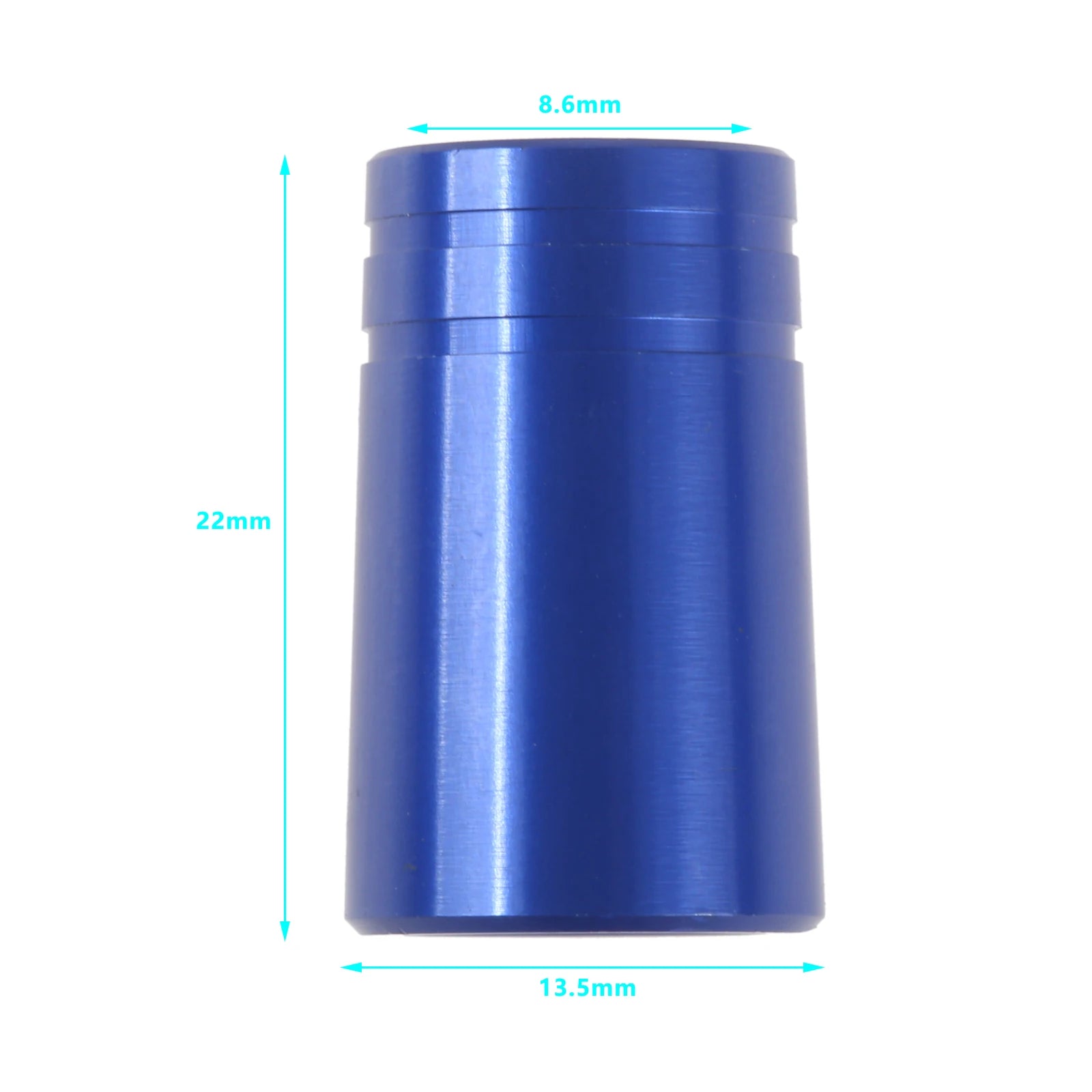 10Pcs Aluminum Alloy Golf Ferrules for 0.335,0.350,0.370 Tip Irons Shaft Adapter Sleeve Ferrules Club Shaft Ball Connection Ring