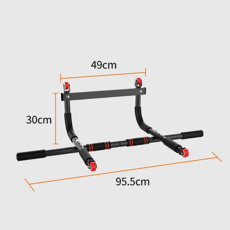 Gym Frame Multi-functional Doorway Chin-Up Equipment Adjustable Indoor Fitness Door Horizontal Bar Home Pull Up Workout Handles