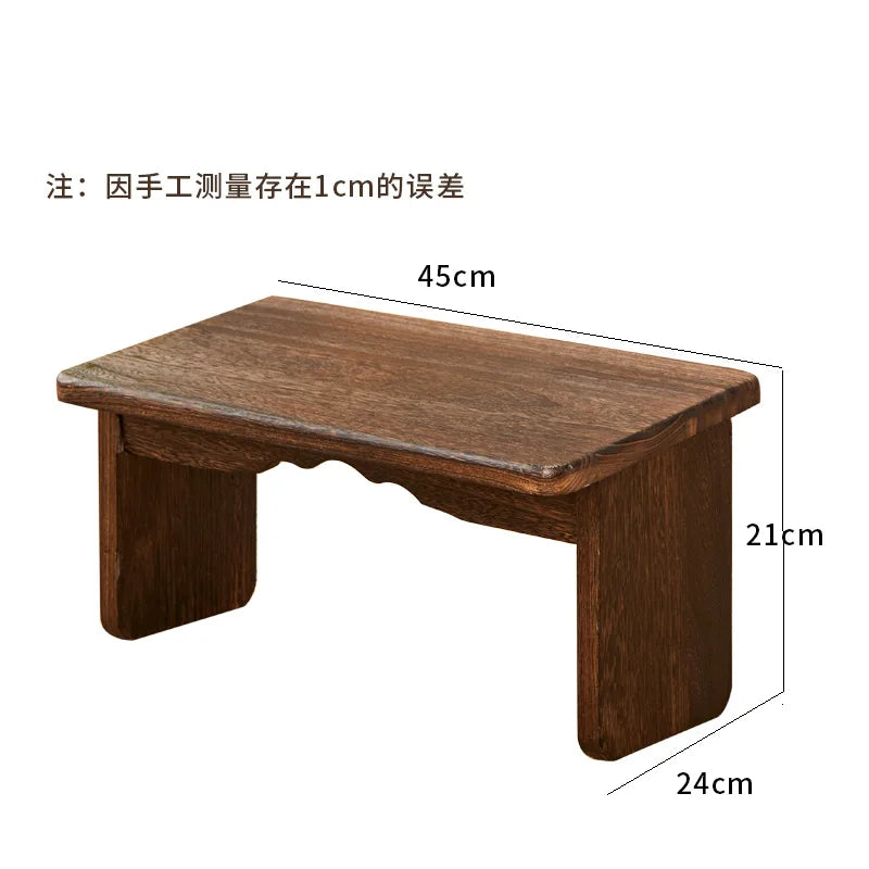 Folding Legs Portable Meditation Kneeling Bench Solid Wood Ergonomic Seat Zen Bench Stool for Meditations, Yoga, Prayer, Seiza