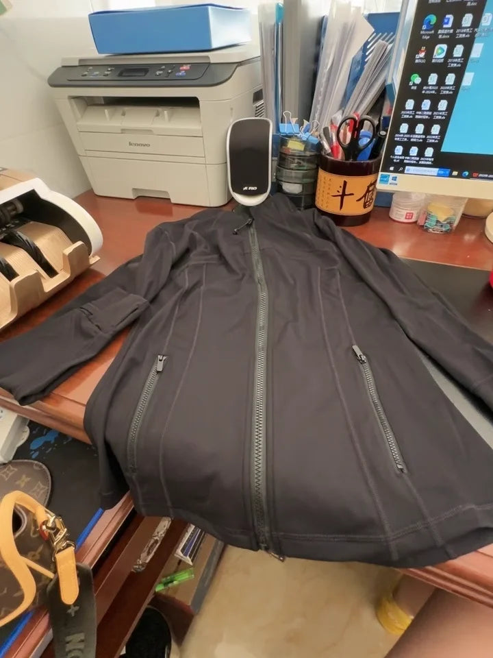 Yoga Outfits for Women Professional Stand Collar Coat Breathable Long Sleeve Gym Essentials