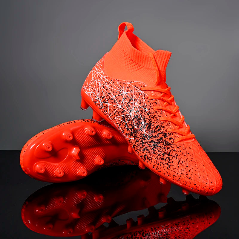 Men's safety wrapped anti-slip turf football shoes training football shoes sports shoes men's football shoes