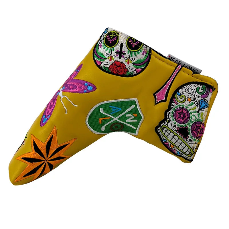 Golf Club Covers Putter Cover Protective Club Covers Reusable Golf Head Cover Club Head Covers For L-Shaped