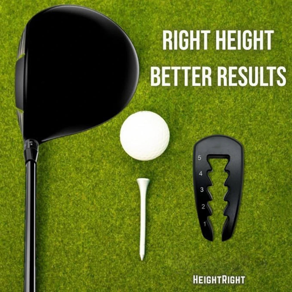 Golfs Tees Setter Adjustable Golfs Holder Tees Precision Tee Height for Consistent Swings Durable Des