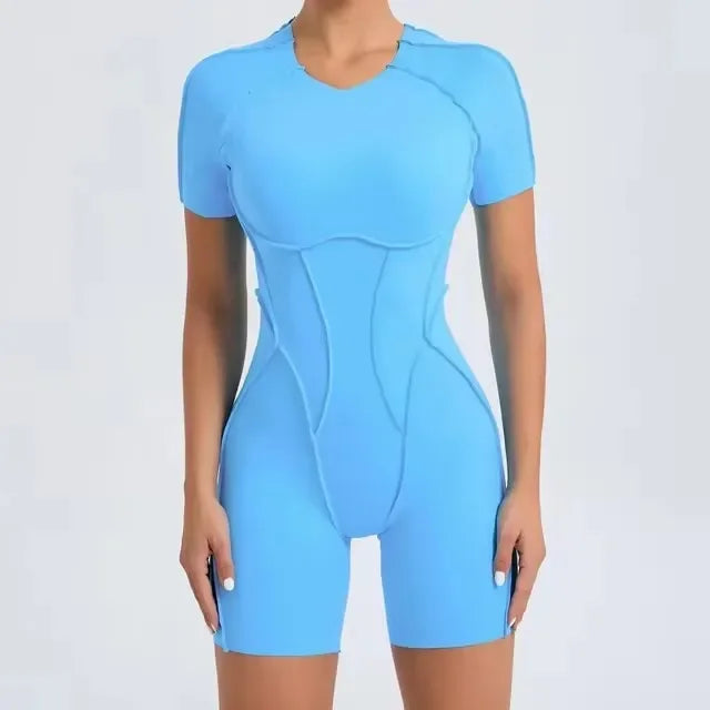 Yoga Suit Fitness Suit Athletic Wear Yoga Set One-Piece Sexy Women Gym Jumpsuit Sportswear Sportswear Women's Clothing Gym Kit