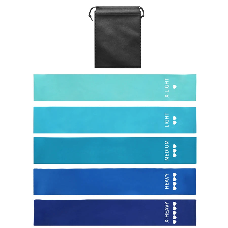 Fitness Elastic Resistance Bands Home Pilates Yoga Sport Resistance Bands Stretching Training Crossfit Workout Gym Equipment