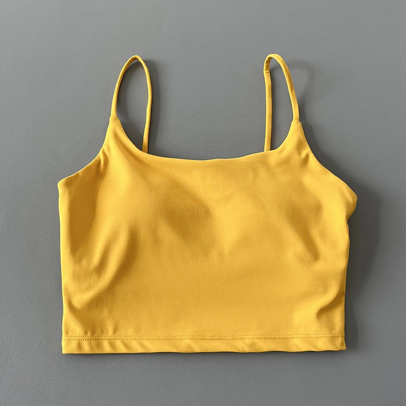 Straps camisoles fitness vests quick drying new yoga tops women's outerwear underwear sports bras