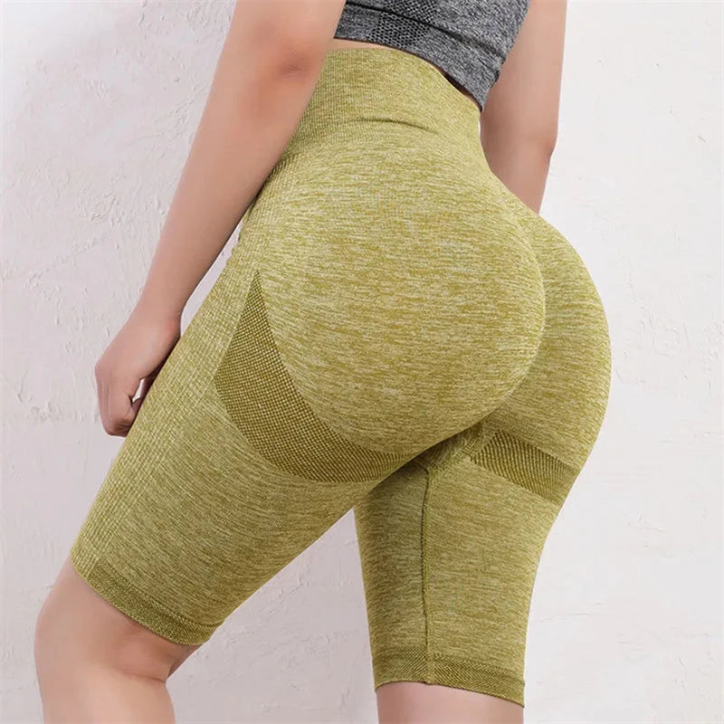 Women's Mid-Length High Stretch Yoga Pants