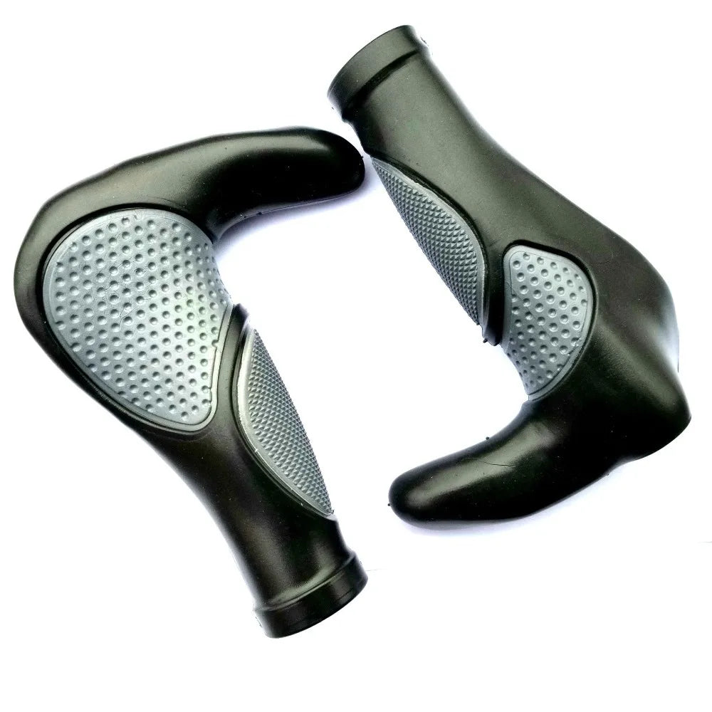 Comfortable Bike Handlebar Grips - Ergonomic Design for Reduced Hand Fatigue and Improved Control - Ideal Bicycle Accessori