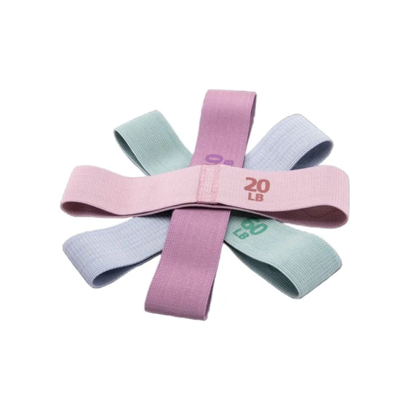 2025 Fabric Elastic Bands Fitness Resistance Bands Yoga Pilates Hip Circle Expander Bands Gym Training Home Workout Equipment