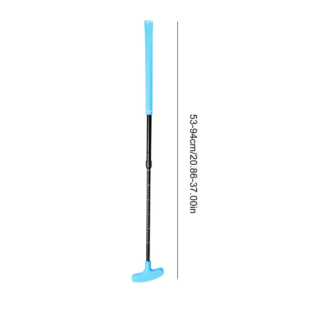 Golf Putter Clubs Right & Left Handed Golf Clubs Telescoping Adjustable Golf Grips Club For Kids Adults Golf Putter Training Aid