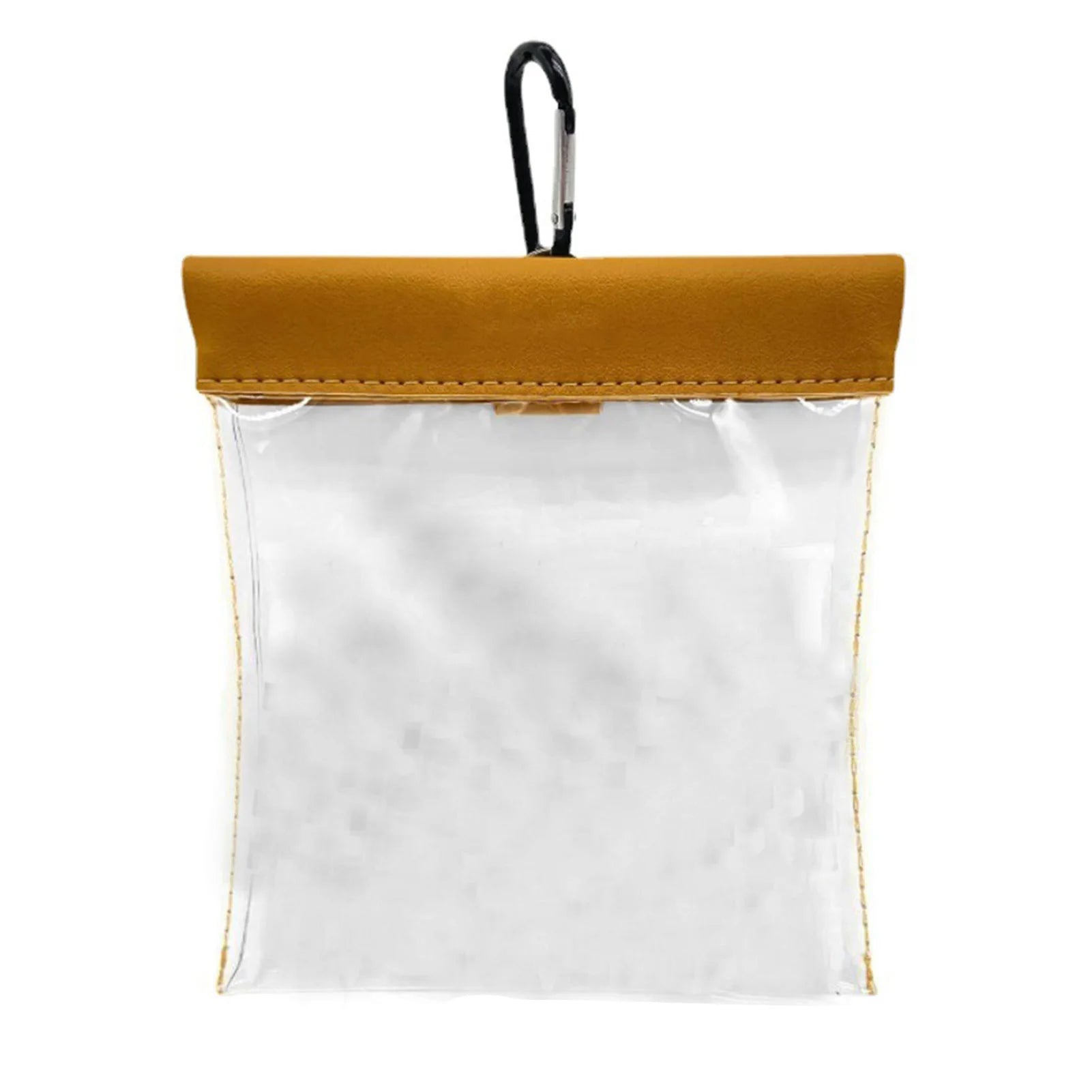 Golf Tees Pouch Golf Ball Bag With Clip Transparant Golf Nails Tote Bag Outdoor Sports Golf Accessories Jewelry Phone Wallet Bag