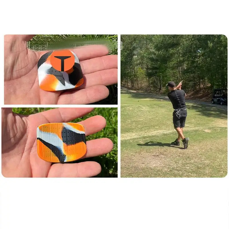 T Grip For Golf Clubs Anti-Slip Swing Clinging Pad Soft Club Grip Pad Swing Practice Supplies Golf Training Aid Accessories