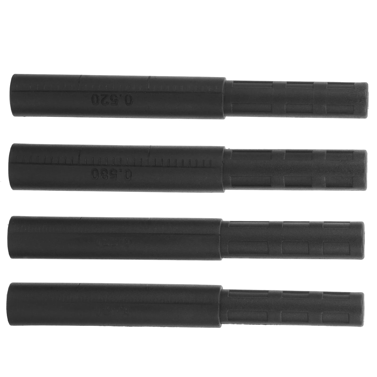 4 Pcs Golf Shaft Extensions Carbon Fiber Golf Club Extenders Adjustable Golf Training Aids Golfer Gear Golf Supplies Golf Club