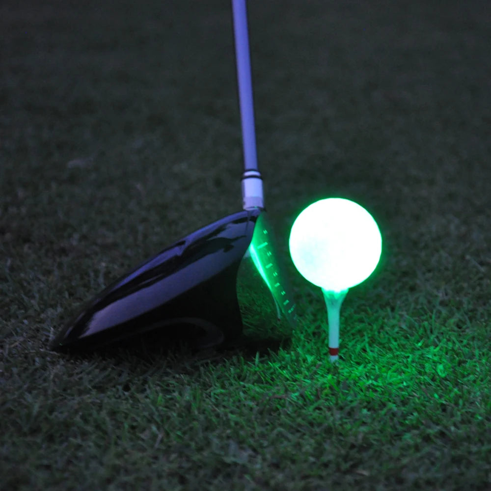 5Pcs Professional Golf Balls LED Luminous Night Golf Balls,Reusable And Long-lasting Glow Training Golf Practice Balls