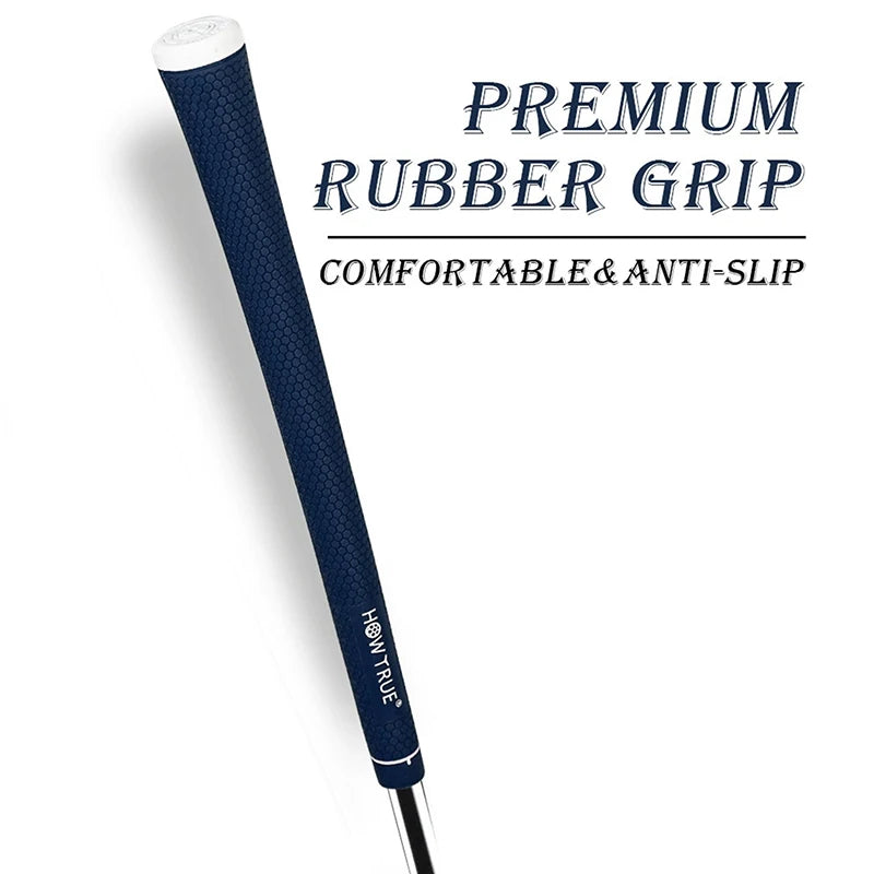 1PC Golf Club Grips Standard Men's Natural Rubber Soft Anti-slip High Quality Golf Irons/Woods Universal Grips 6 Colors