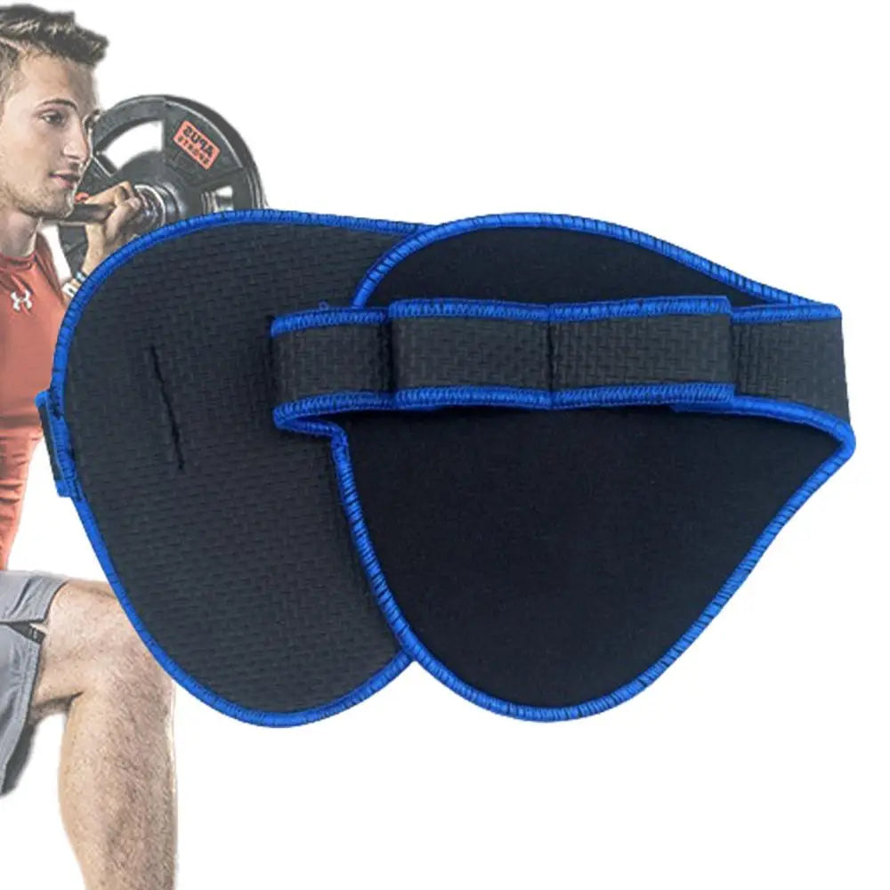 Gym Hand Grips 4 Fingers Neoprene Workout Grips The Alternative To Weight Lifting Gloves For Calisthenics Weightlifting Pull-Ups