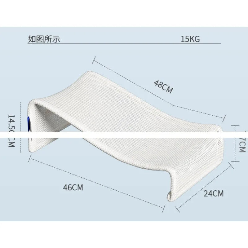 Baby Bath Stand Sit Lying Support Baby Bathtub Bath Bed Support Anti-slip Mat Newborn Bath Net Universal Bath Artifact