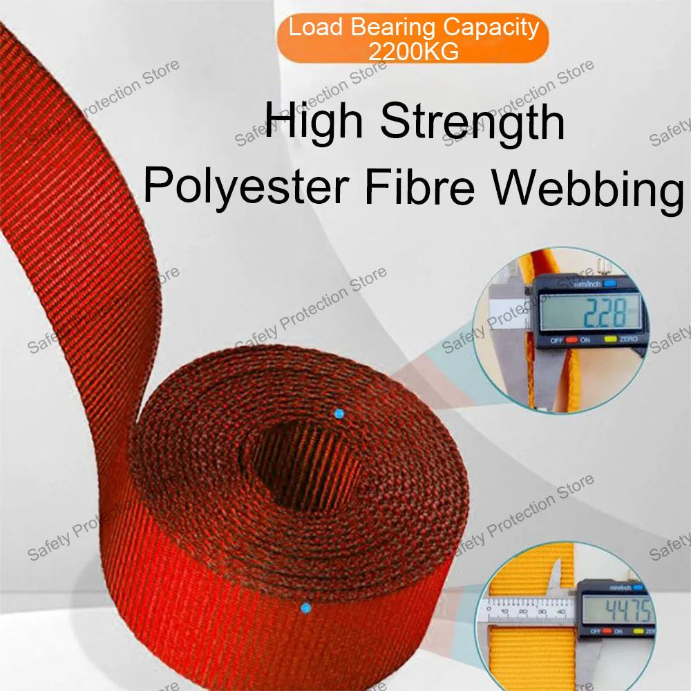 High Altitude Work Safety Harness Full Body Five-point Safety Belt Outdoor Climbing Training Construction Protective Equipment