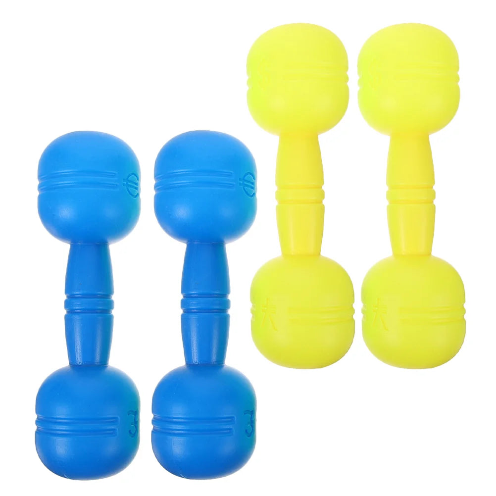 2 Pairs Children's Dumbbell Small Kids Interesting Weights Interactive Dumbbells
