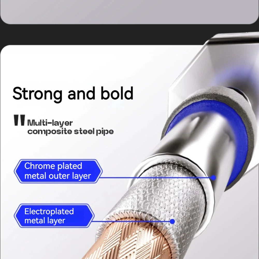 Heavy Duty Telescopic Pull Up Bar Doorway Mounted Adjustable Non-Slip Chin-Up for Home Gym Strength Training Men Women Fitness