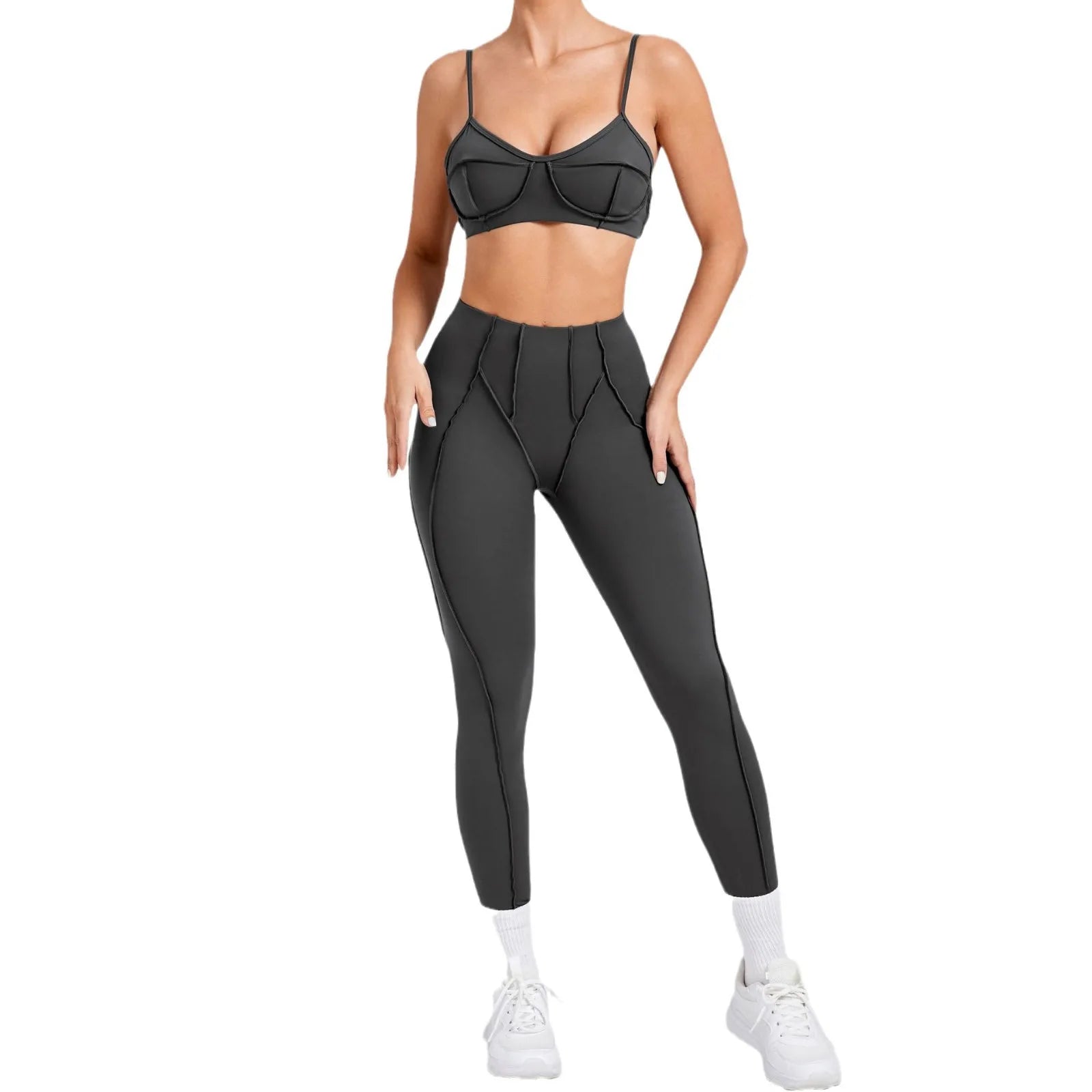 2025 New Yoga Set 2Pcs Sports Suit Women Sexy Workout Bra Suit Running Gym High Waist Legging Quick Dry Tight Yoga Clothing