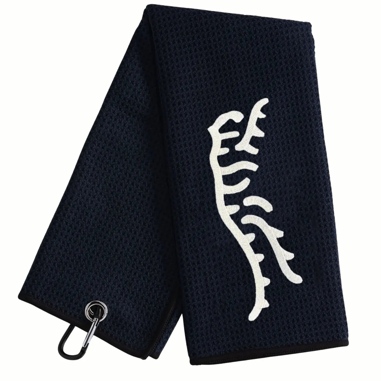 Funny Tiger Microfiber Premium Golf Towel, Embroidered Golf Towels for Golf Bags for Men&Women, Golf Accessories for Men Golfers