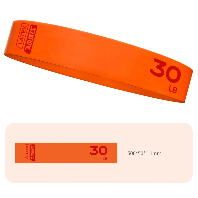 AOLIKES 1PCS Fitness Elastic Resistance Bands Home training yoga sport resistance bands Stretching Pilates Crossfit Workout Gym