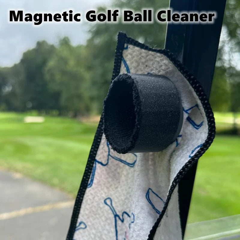 2025 New Printed Golf Ball Washer Golf Magnetic 3d Durable Printing Cleaner Essential Cleaning Tool