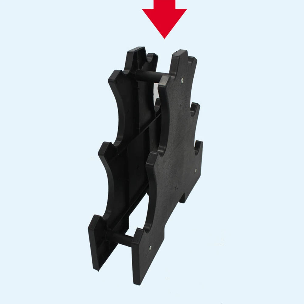 Dumbbell Rack Fitness Fixing Triangle Shaped Stand Storage Bracket Holder Gym Equipment Accessories Gym