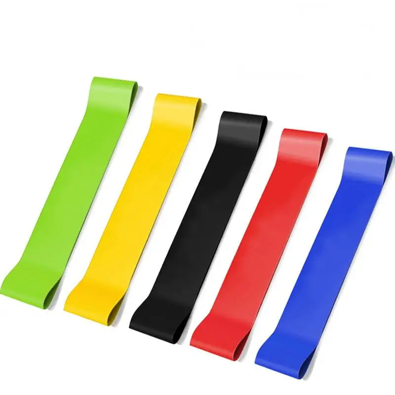 Resistance Band Set for Men and Women 5 Elastic Bands with Different Resistance Levels for Long Workouts Home Gym