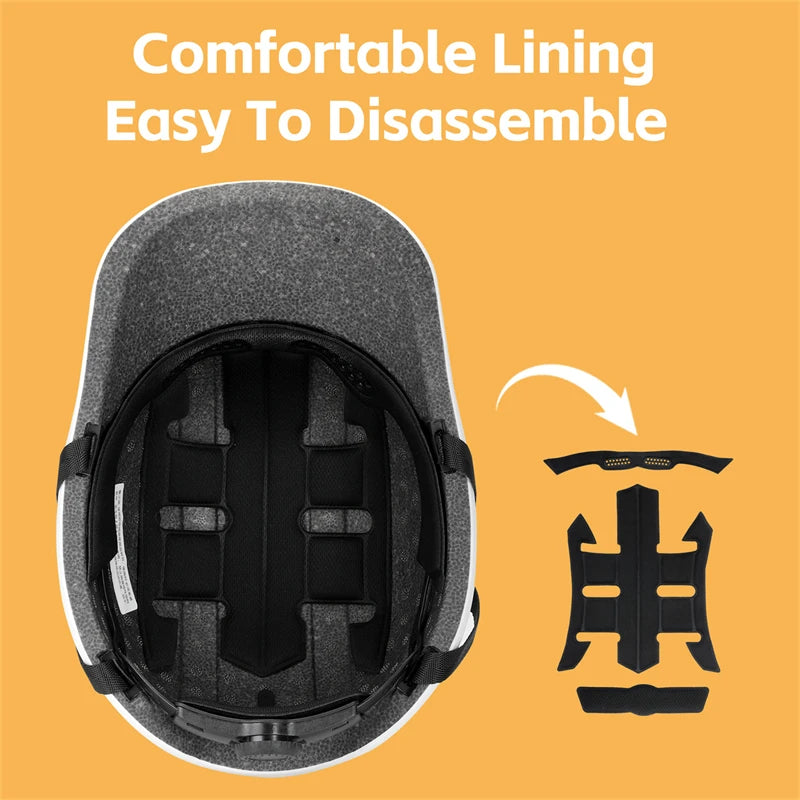 CE Certified Bicycle Helmet Road Bike Outdoor Sports Safety Electric Scooter Roller Skates Cap Cycling Equipment