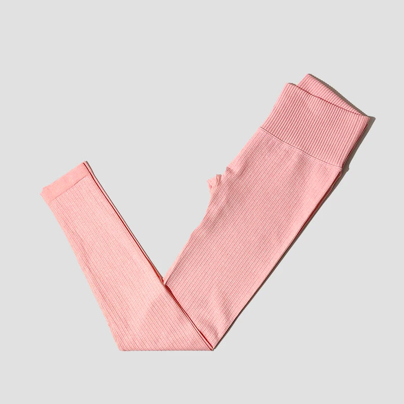 New Yoga Pants Sports Clothing Seamless Legging Solid High Waist Full Length Workout Leggings for Fittness Yoga Leggings