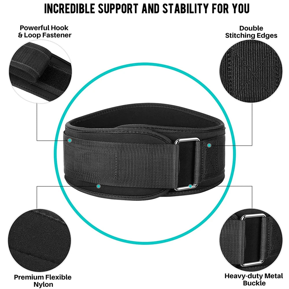 Gym Belt Bodybuilding Belts Powerlifting Weightlift Bodybuild Squat Support Waist Muscle Dumbbell Workout Crossfit Gym Equipment