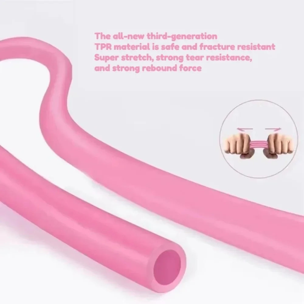 1Pcs 8-shaped Fitness Resistance Band For Women Home Fitness Accessories Rubber Pull Rope Yoga Training Exercise Stretching Belt