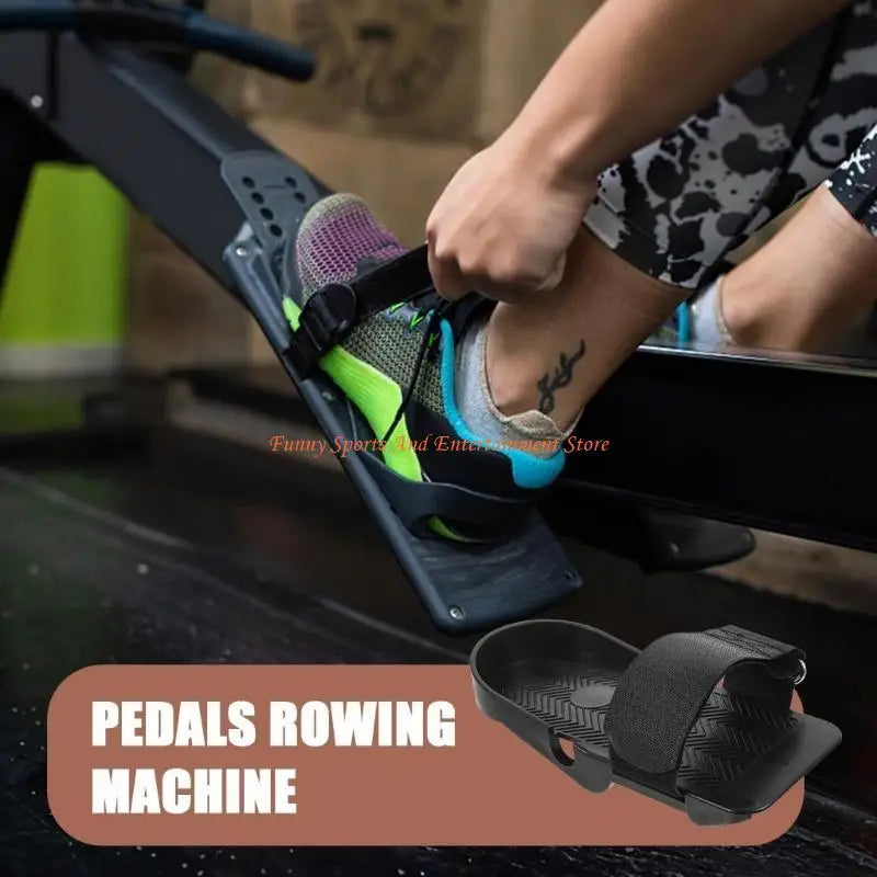 C4DE Fitness Equipment Pedals Rowing Exercise Home Sports Pedals Easy to Install