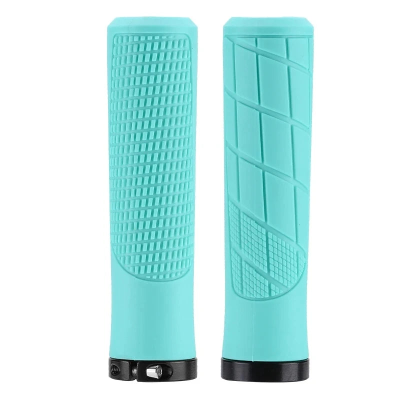 MTB Grips Handles for Bicycle Cuffs Mtb Bike Gauntlet Lock on Handlebar Cover 22mm Bike Grip Motorcycle BMX Bicycle Accessories