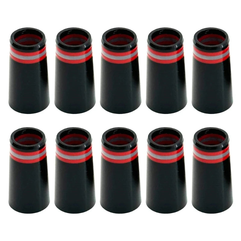 Set of 10Pcs Golfs Club Ferrule Tip Shaft Golfs Sleeve Ferrule Replacement for Outdoor Sport