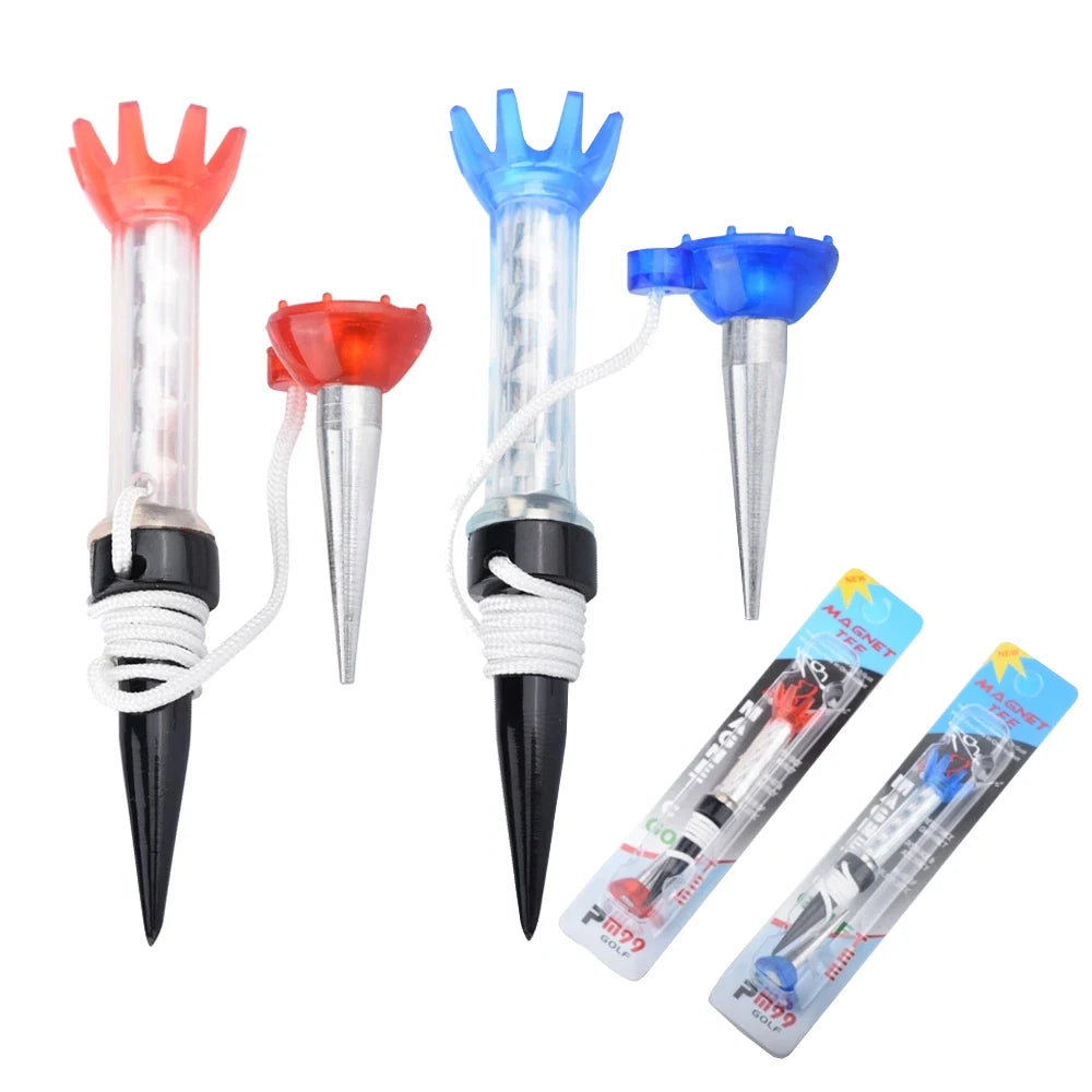 1PCS Colorful Plastic Golf Tees 80mm/3.15" Durable, All Club & All-Course Design Premium Gift Box for Golfers