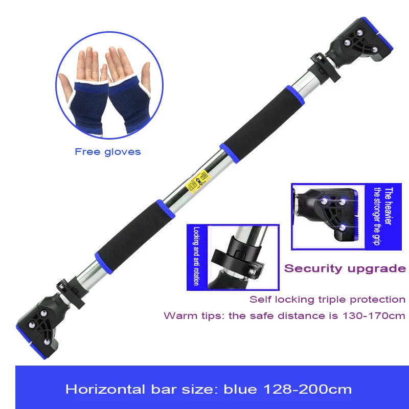 Professional Non-Skid Horizontal Bar, Indoor Pull Up Bar, No Drilling Suspender, Pull-up Fitness Equipment