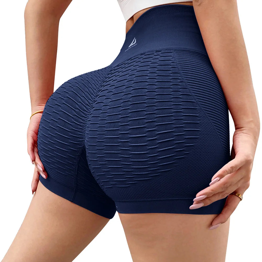 Women Sport Shorts Yoga Clothing Gym High Waist Push Up Shorts Running Jogging Seamless Sports Gym Hip Lifting Sportswear