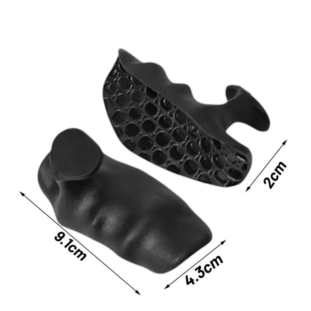 2PCS New Anti-Slip Workout Grips for Men Women Weight Lifting Deadlift Pull-Up Grips Finger Expander Grip Strengthener