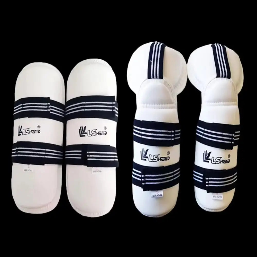 PU Leather Taekwondo Protective Gear Shin Guard Ankle Protection Karate Leg Protection Sports Safety Comfortable