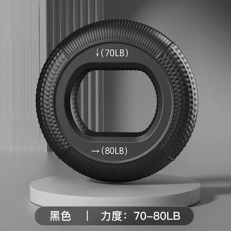 Hand Grip Strengthener Hand Finger Exerciser Forearm Rings Hand Exerciser Silicone Squeezer Grippers for Finger Physical