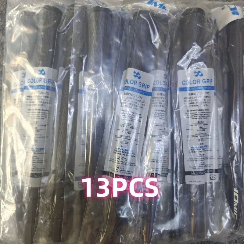 6/13pcs Golf Grips, 5 Vibrant Colors , Soft Touch Anti-Slip Design, Durable for Iron/Wood Clubs