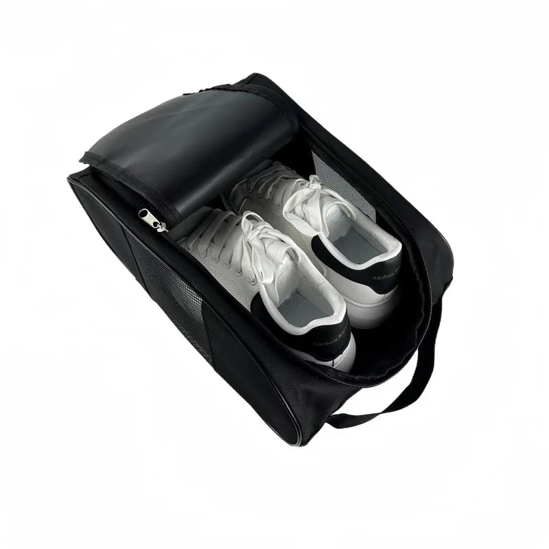 Golf Shoe Bag Oxford Cloth Shoe Carrier Bags Breathable Lightweight Golf Handbag Dustproof Football Tennis Shoe Bag