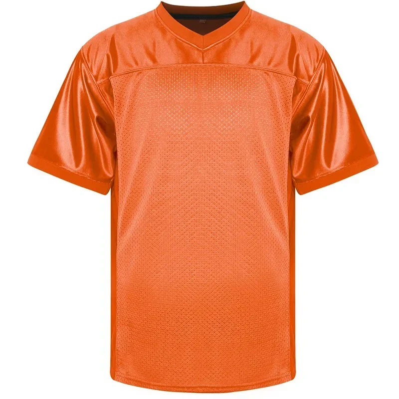 New Blank Sport Football Jersey Mens Outdoor Sports Clothing Training Tops Breathable Quick Drying High Quality Soccer Shirt