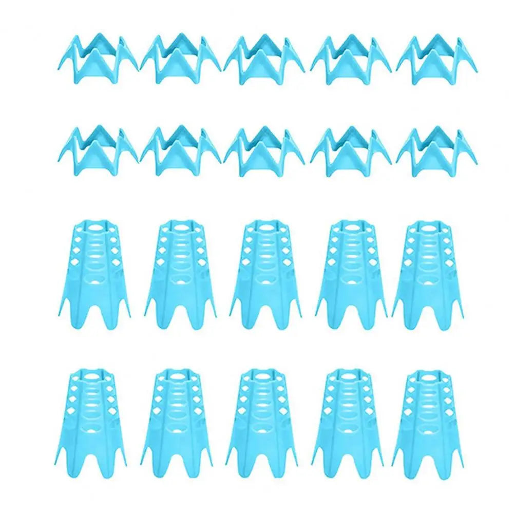 20Pcs Plastic Golf Simulator Tees High Stability Low Friction Portable Indoor Outdoor Golf Mat Tees Practice 골프용품